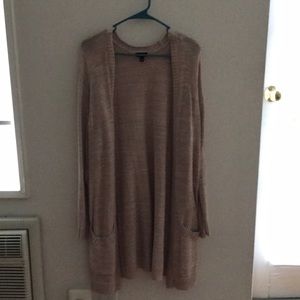 Torrid light pink cardigan